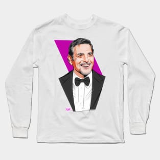 George Clooney - An illustration by Paul Cemmick Long Sleeve T-Shirt